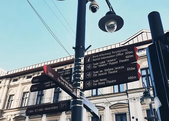 Narutowicza 8 Strict Centre Free Car Park * Łódź